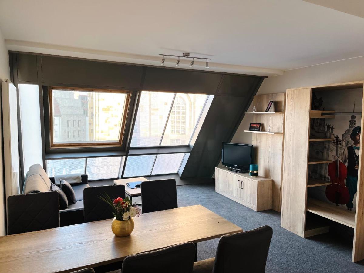 Familienapartment Mit Panoramablick Zur Frauenkirche Dresden Eksteriør bilde