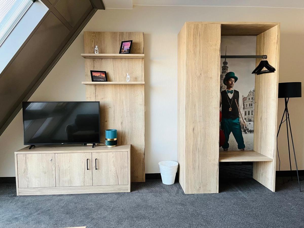Familienapartment Mit Panoramablick Zur Frauenkirche Dresden Eksteriør bilde